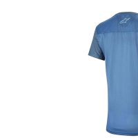 ALPINESTARS WOMEN'S JERSEY - STELLA ALPS 6.0 SS JERSEY 2020: MID BLUE S - Image 6