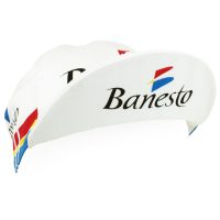 Banesto Retro Cotton Cycling Vintage Cap - White - Image 3