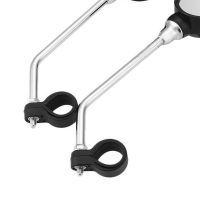 Rearview Bike Mirrors Wide easy to install