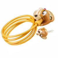 Bicycle Cable Lock Kids Crazy Stuff with Key 5 x 1200mm Chipmunk - Image 4