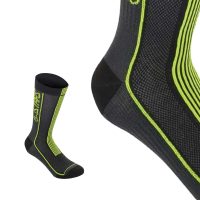 AlpineStars Summer Socks 22 Black/Acid Yellow L Bike Cycle Bicycle - Image 7