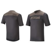 AlpineStars Drop 4.0 Short Sleeve Jersay Black/Dark Shadow L - Image 8