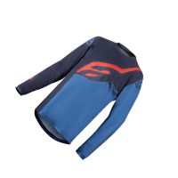 ALPINESTARS YOUTH RACER FACTORY LONG SLEEVE JERSEY 2020: DARK NAVY MID BLUE RED M - Image 3