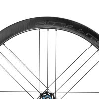 Campagnolo Bora WTO 45 Disc 2-Way Tubeless Dark Label Wheels Front - Image 2