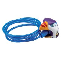Bicycle Cable Lock Kids Crazy Stuff with Key 5 x 1200mm Tucan - Image 6