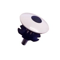 1.1/8 Bike Star Washer Bolt & Bicycle Top Cap for Alloy Headset Acor White" - Image 3