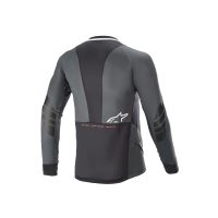 AlpineStars Drop 8.0 Long Sleeve Jersay Black/Coral M - Image 2