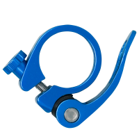 Blue Seat Post Clamp