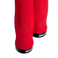 SRAM Lockring Grips Contour Foam 129MM Red With Single Black Clamp And End Plugs - Image 6