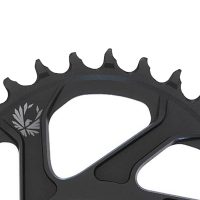 SRAM Chain Ring X-Sync 2 Oval 34T Direct Mount 3MM Offset Boost Alum Eagle Black - Image 3