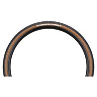 PANARACER Gravelking Semi Slick Plus 700 x 28c Folding Allroad Tyre Black/Brown - Image 4
