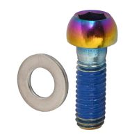 SRAM Caliper Mounting Hardware (Also Direct Mount) Stainless Rainbow Bolts - Image 7