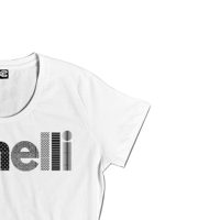 Cinelli Optical Ladies Bicycle Cycle Bike T-Shirt White Medium - Image 6