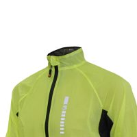 Funkier DryRide Pro Gents Showerproof Windproof Jacket in Fluo Yellow XX-Large - Image 4