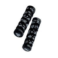 Cinelli Mike Giant Art Mountain Bike Handlebar Grips Black - Image 3