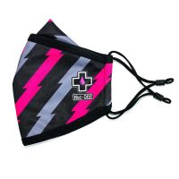 Muc Off Reusable Face Mask Bolt Print- Large - Image 6
