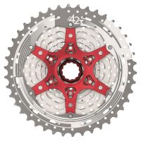 SunRace CSMX8 Bicycle - 11 Speed MTB 11-42T Bike Cassette Metallic - Image 4