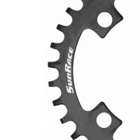 SunRace MS Narrow Wide 34T Steel Off Road Cycle Bike MTB Chainring 96BCD Black - Image 5