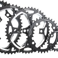 KranX 110BCD Alloy Chainring in Silver - 5 Arm 48T - Image 4