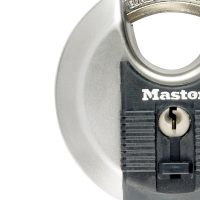 Master Lock: Master Lock Excell Discus Round Padlock 70mm [M40] Silver - Silver - Image 7