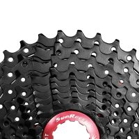 SunRace CSMX0 10 Speed MTB Cassette 11-36T Mountain Bicycle Black Cassette - Image 3