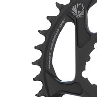 SRAM Chain Ring X-Sync 2 Oval 32T Direct Mount 6MM Offset Boost Alum Eagle Black - Image 7