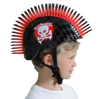 C-Preme Raskullz 2021 FS Child Helmet 5+Year Skull Hawk Red - Image 5