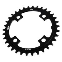 SunRace MS Narrow Wide 34T Steel Off Road Cycle Bike MTB Chainring 96BCD Black - Image 7