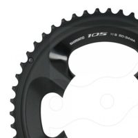 Shimano 105 5800 11 Speed Aluminium Cycle Bike Chainring 52T Black - Image 4