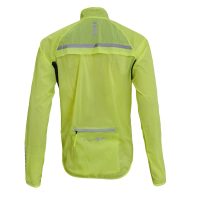 Funkier DryRide Pro Gents Showerproof Windproof Jacket in Fluo Yellow Medium - Image 3