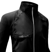 Funkier Attack WJ-1327 Gents Waterproof Jacket in Black L - Image 4