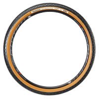 PANARACER Gravelking SK TLC Bicycle Folding Tyre 26 x 2.10" Tyre Black / Brown - Image 3
