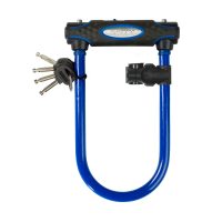Master Lock U-lock 8195 black with holder 11 x 28cm [8195] Blue - Image 4