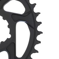 SRAM Chain Ring X-Sync 2 Oval 32T Direct Mount 6MM Offset Boost Alum Eagle Black - Image 5