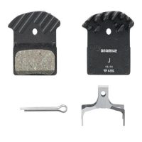 Shimano J05A-RF Brake Pads Resin Metal Cooling Fins Disc Pads & spring Alloy Back - Image 6