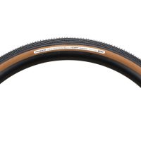 PANARACER Gravelking Semi Slick Plus 700 x 28c Folding Allroad Tyre Black/Brown - Image 6