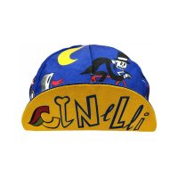 Cinelli Massimo Giacon Halloween Bicycle Cycle Bike Cap Blue - Image 4