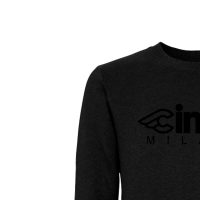 Cinelli Milano Flocked Bicycle Cycle Bike Crewneck Sweatshirt Black/Large - Image 5