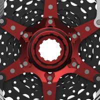 SunRace CSMX8 Bicycle - 11 Speed MTB 11-42T Bike Cassette Black - Image 6