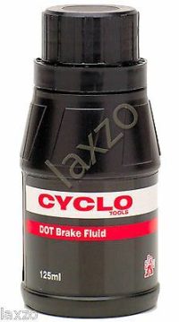 Cyclo DOT Hydraulic Brake Fluid - 125ml Bottle for Bike Cycle Bicycle Cycling