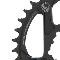 SRAM Chain Ring X-Sync 2 Oval 34T Direct Mount 3MM Offset Boost Alum Eagle Black - Image 6