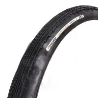 PANARACER Bicycle Gravelking Semi Slick TLC 700 x 28c Folding Tyre Black / Black - Image 7