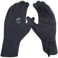 Chiba Cycling Polarfleece Thermal Winter Full Finger Glove in Black Large - Image 6