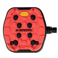 Look Bicycle Trail Grip Flat Pedal Red - Image 2