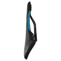 Selle Italia SLS Lady Flow Manganese MTB Hybrid Road Bike Saddle Black / Teal - Image 5