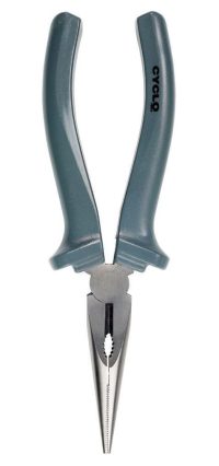 Long Nose Plier Cyclo Bike Workshop Tool Bicycle Cable Wire Cutter Needle Pinch - Image 3