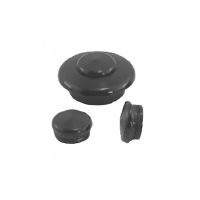 PITLOCK ALUMINIUM PLUG FOR AHEAD HEADSET 1 1/8": BLACK