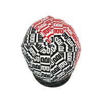 Cinelli Columbus Cento Bicycle Cycle Bike Cap Black / White / Red - Image 2