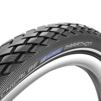 Schwalbe Marathon GreenGuard Touring Endurance Compound Tyre in Black/Reflex - Image 3