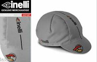 Cinelli Rider Collection - Columbus- Caleido Cotton Cycling Caps Made In Italy [Supercorsa Grey]